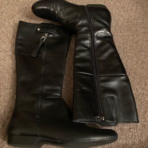 Black Leather Boots- Winter is coming